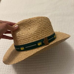 Masters Straw Hat with Green Band size S/M